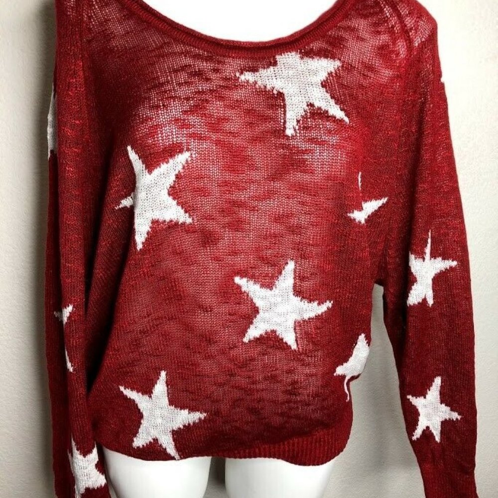 Pink Queen Women's Off Shoulder Sweater Batwing